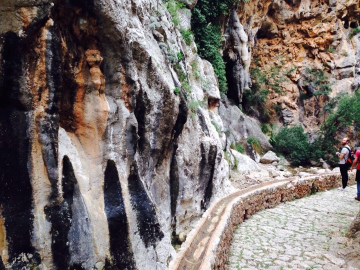 hiking in majorca Barranc de Biniaraix
