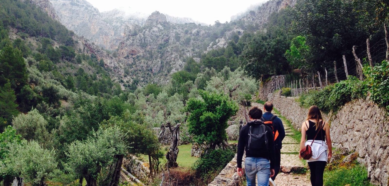 hiking in majorca Barranc de Biniaraix