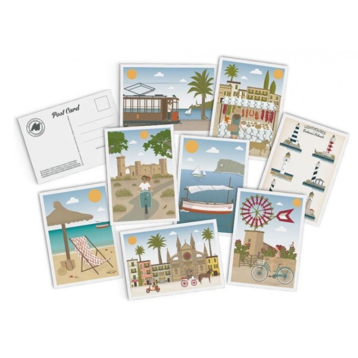 postcards mallorca